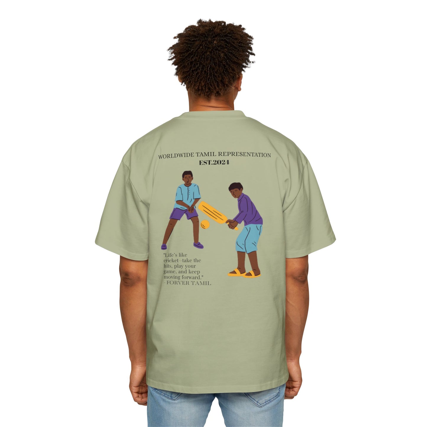 Ambitions Mens Heavy Oversized Tee