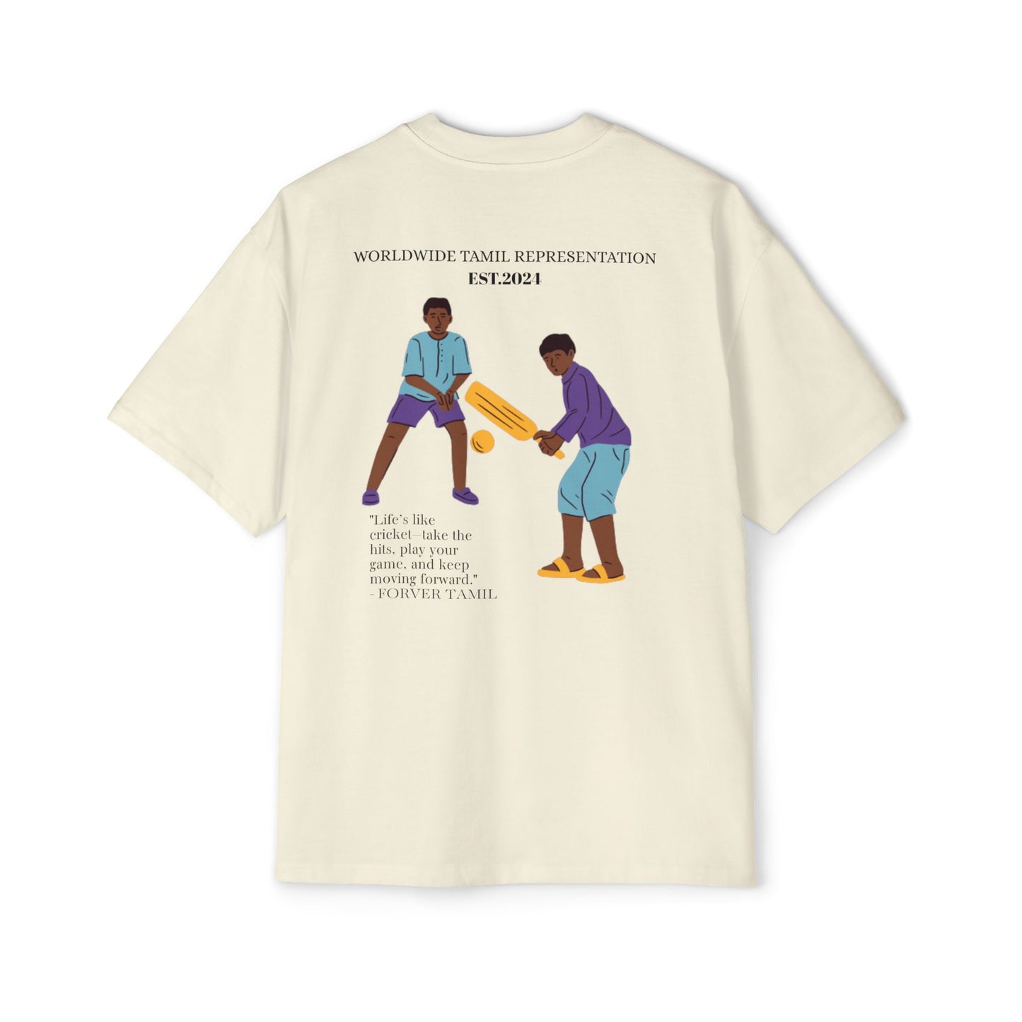 Ambitions Mens Heavy Oversized Tee