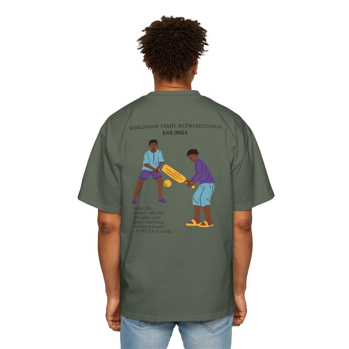 Ambitions Mens Heavy Oversized Tee