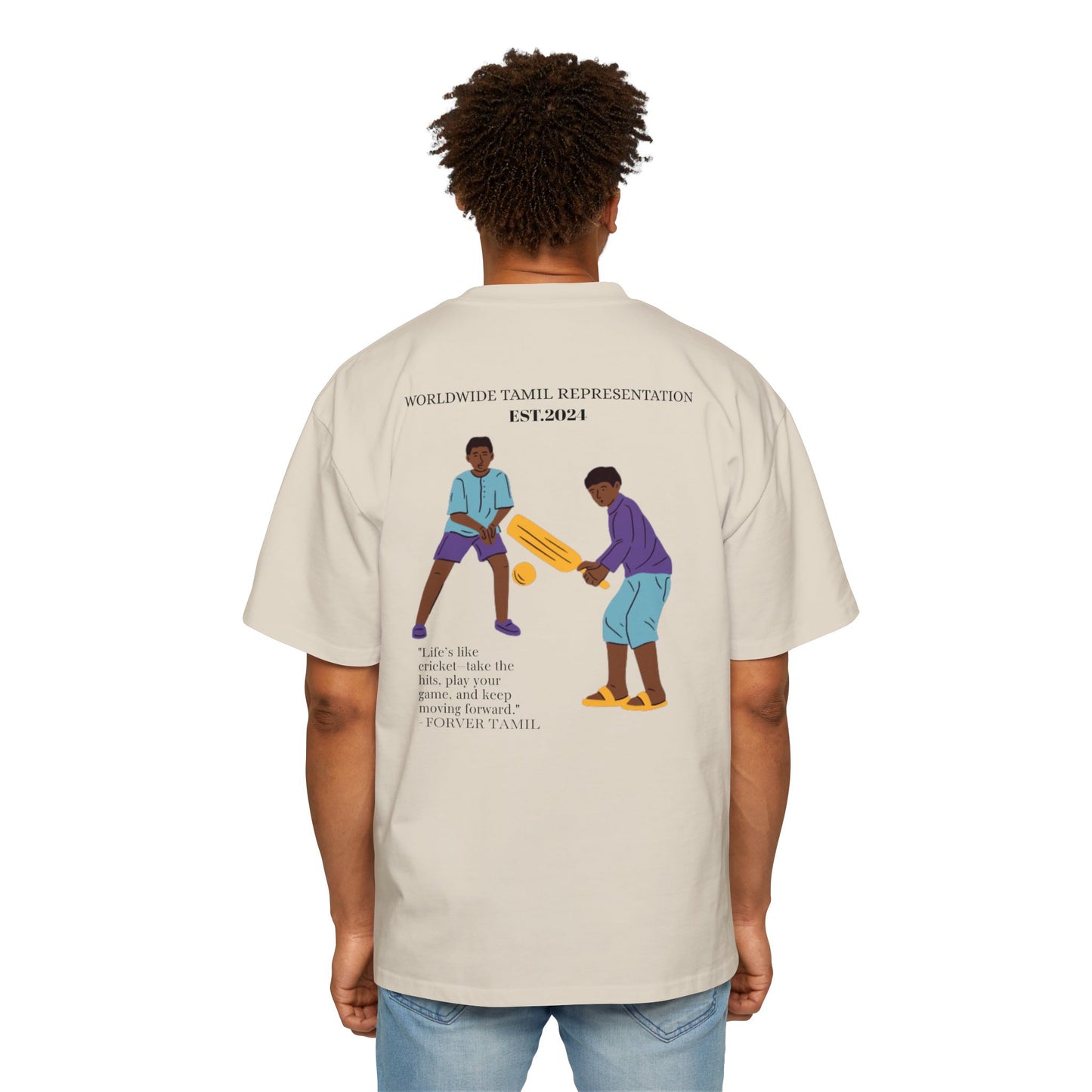 Ambitions Mens Heavy Oversized Tee