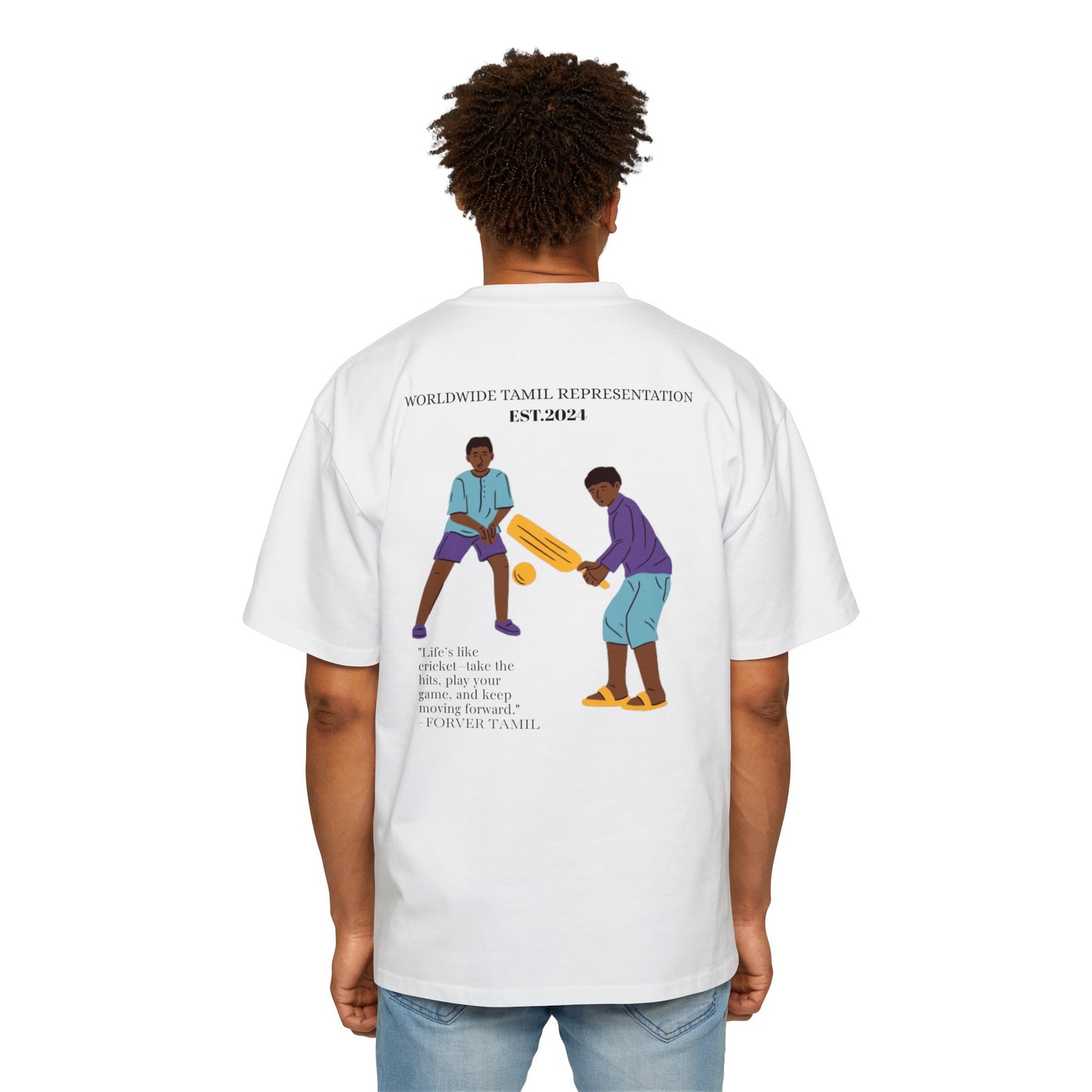 Ambitions Mens Heavy Oversized Tee